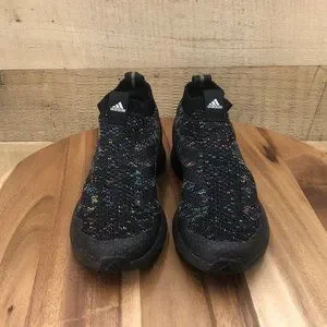 adidas Shoes Adidas Girls Rapidarun F35889 Black Slip On Low Top Running Shoes Size 45 Poshmark